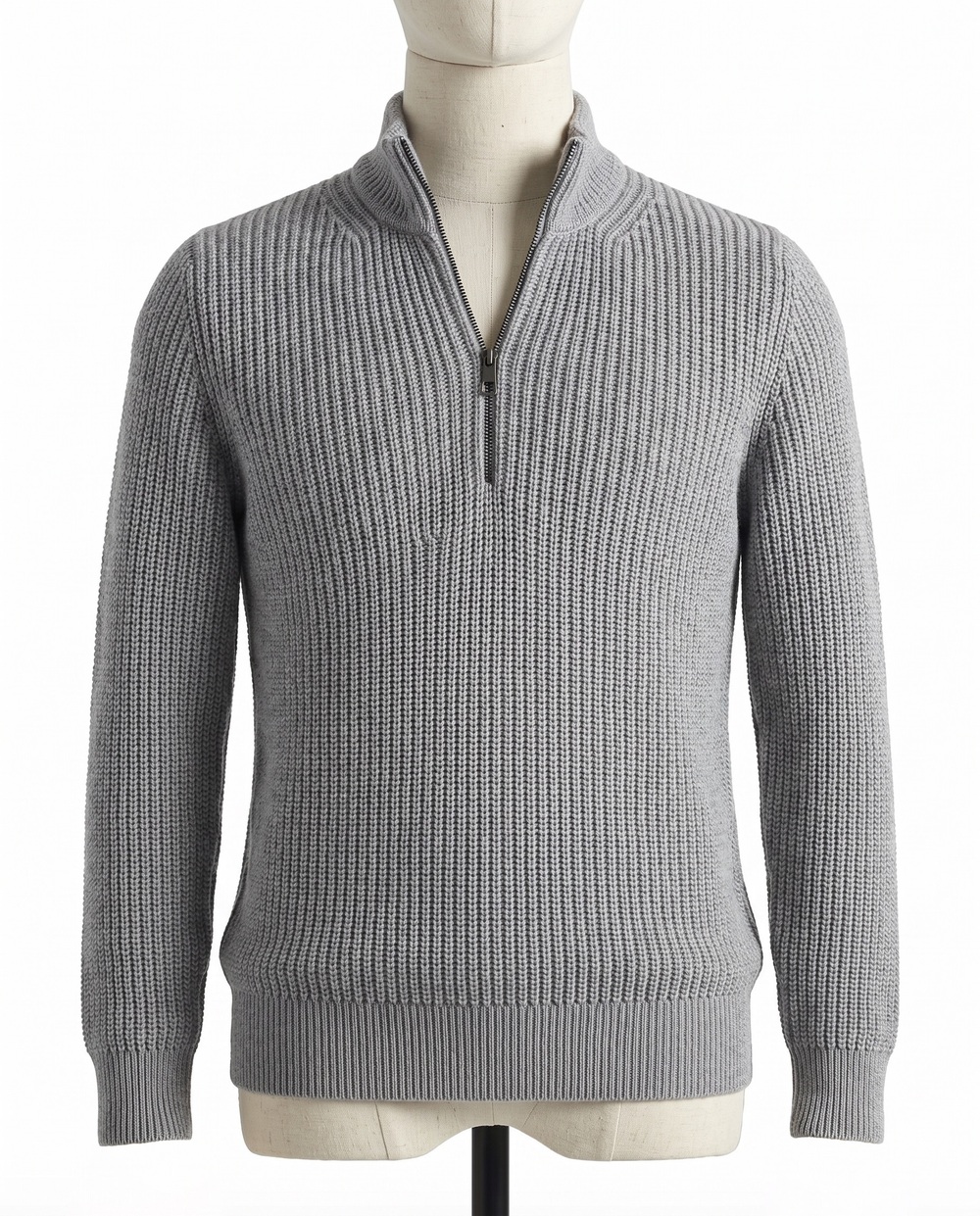 Australian Merino Wool Half Zip Sweater